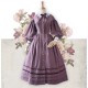 Surface Spell Poems Hidden In The Pleats Victorian Open Front One Piece(Limited Pre-Order/3 Colours/Full Payment Without Shipping)